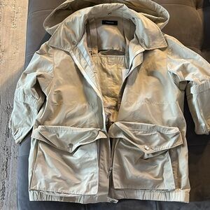 Thakoon Trench “fishing” coat with pockets